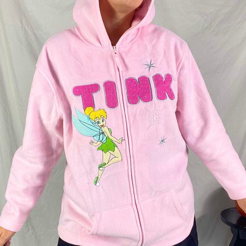 Pink y2k Disney Tinkerbell hoodie💖🧚